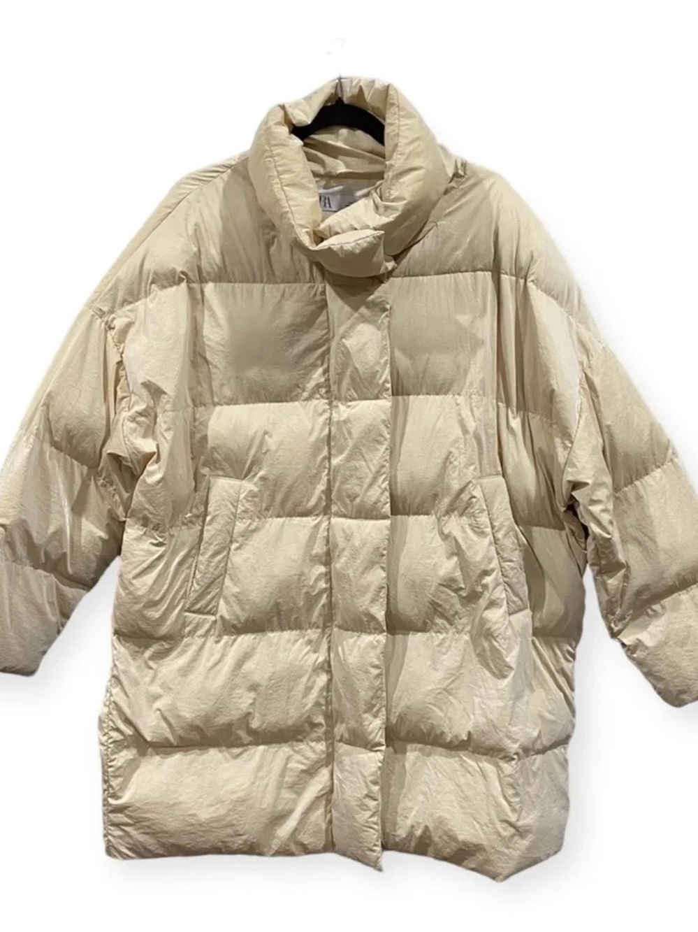 Zara Long Puffer Jacket